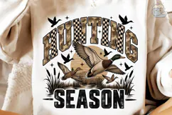 Hunting Season Duck PNG Shirt Design Product Image 4