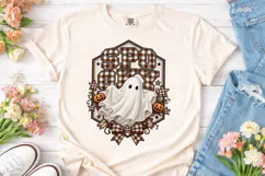 Spooky Ghost Halloween PNG Shirt Design Product Image 2