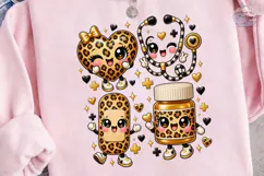 Nurse Leopard Print Kawaii PNG Shirt Product Image 3