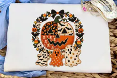 Halloween Pumpkin Ghost PNG Shirt Design Product Image 5