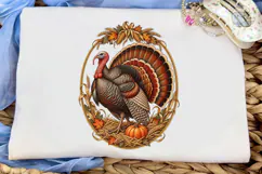 Vintage Thanksgiving Turkey PNG Shirt Product Image 5