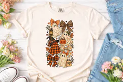 Halloween Ghost Coquette PNG Shirt Desig Product Image 2