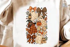 Halloween Ghost Coquette PNG Shirt Desig Product Image 4