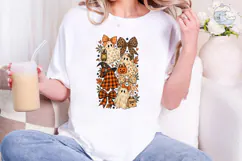 Halloween Ghost Coquette PNG Shirt Desig Product Image 1