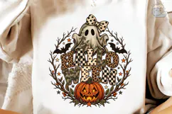 Halloween Ghost Pumpkin PNG Shirt Design Product Image 4