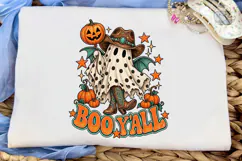 Boo Y'all Western Ghost Halloween PNG Product Image 5