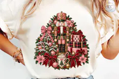 Christmas Nutcracker PNG Sublimation Tee Product Image 6