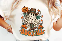 Boo Y'all Western Ghost Halloween PNG Product Image 6