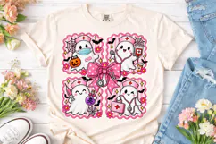 Halloween Nurse Ghost PNG Sublimation Te Product Image 2