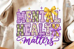 Mental Health Matters PNG Shirt Design Product Image 4