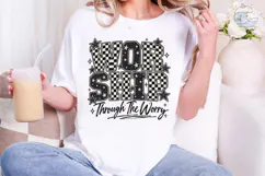 Worship Through The Worry PNG Shirt Product Image 5