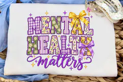 Mental Health Matters PNG Shirt Design Product Image 5