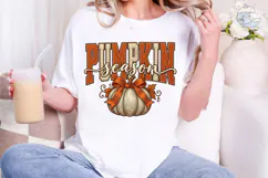 Pumpkin Season Fall PNG Shirt Design Product Image 5