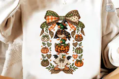 Halloween Duck Witch PNG Shirt Design Product Image 4