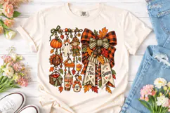 Tis The Season Fall Charms PNG Shirt Product Image 2