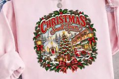 Christmas Small Town PNG Shirt Design Product Image 3