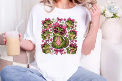 Coquette Alligator PNG Shirt Design Product Image 1
