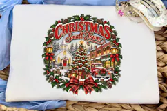 Christmas Small Town PNG Shirt Design Product Image 5