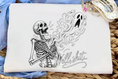 Skeleton Ghost Soul PNG Funny Shirt Desi Product Image 6