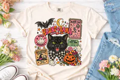 Haunt-O-Rama Halloween Black Cat PNG Product Image 2