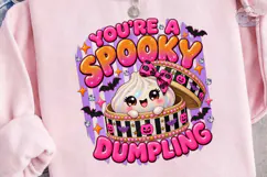 Spooky Dumpling Halloween PNG Shirt Product Image 3