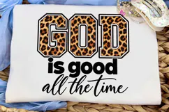 God Is Good All The Time PNG Shirt Product Image 1