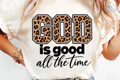 God Is Good All The Time PNG Shirt Product Image 6