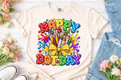 Happy Dot Day PNG Sublimation Shirt Product Image 2