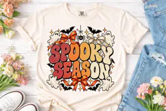 Spooky Season Halloween PNG Shirt Product Image 2