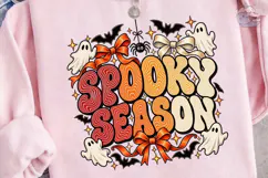 Spooky Season Halloween PNG Shirt Product Image 3
