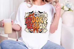 Spooky Season Halloween PNG Shirt Product Image 4
