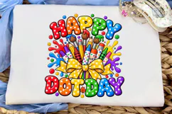 Happy Dot Day PNG Sublimation Shirt Product Image 6