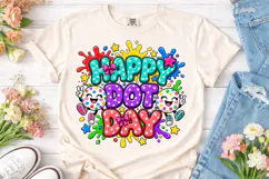 Happy Dot Day PNG Sublimation Shirt Desi Product Image 2
