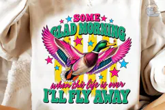 I'll Fly Away Duck PNG Shirt Design Product Image 4
