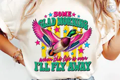 I'll Fly Away Duck PNG Shirt Design Product Image 6