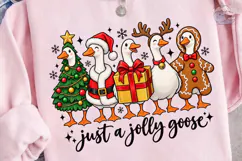 Jolly Goose Christmas PNG Shirt Design Product Image 2
