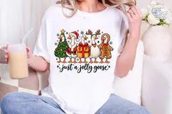 Jolly Goose Christmas PNG Shirt Design Product Image 4