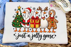 Jolly Goose Christmas PNG Shirt Design Product Image 5