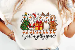 Jolly Goose Christmas PNG Shirt Design Product Image 6