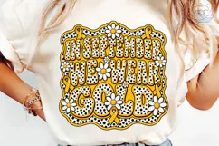 November Vibes Daisy PNG Sublimation Des Product Image 6
