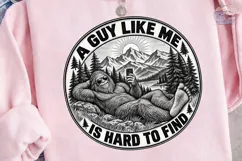 Bigfoot Selfie PNG Shirt Design Product Image 3