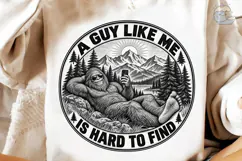Bigfoot Selfie PNG Shirt Design Product Image 4