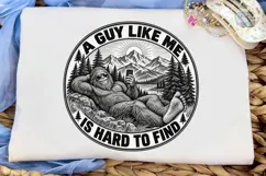 Bigfoot Selfie PNG Shirt Design Product Image 5