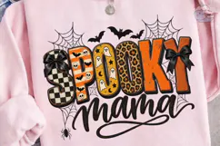 Spooky Mama Halloween PNG Shirt Design Product Image 3