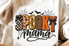 Spooky Mama Halloween PNG Shirt Design Product Image 4