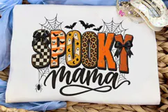 Spooky Mama Halloween PNG Shirt Design Product Image 5