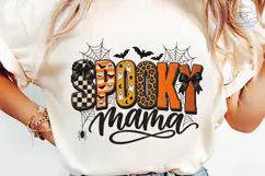 Spooky Mama Halloween PNG Shirt Design Product Image 6