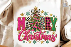 Merry Christmas PNG Sublimation Design Product Image 4