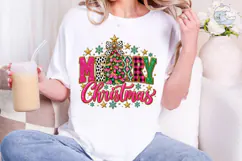 Merry Christmas PNG Sublimation Design Product Image 1