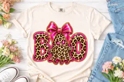 Boo Ghost Leopard Print PNG Sublimation Product Image 2